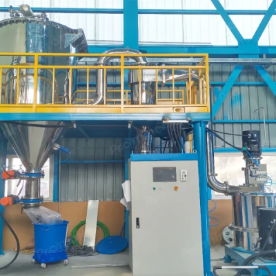 Spherical graphite pilot plant system 2