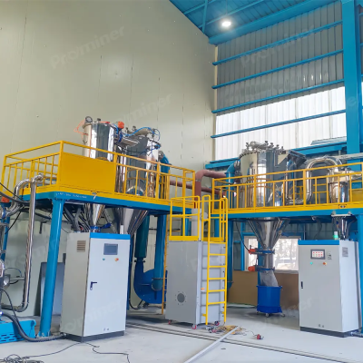 Spherical graphite pilot plant system 3